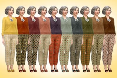 Галерея мода Набор одежды The Big Granny Pack #1 #2